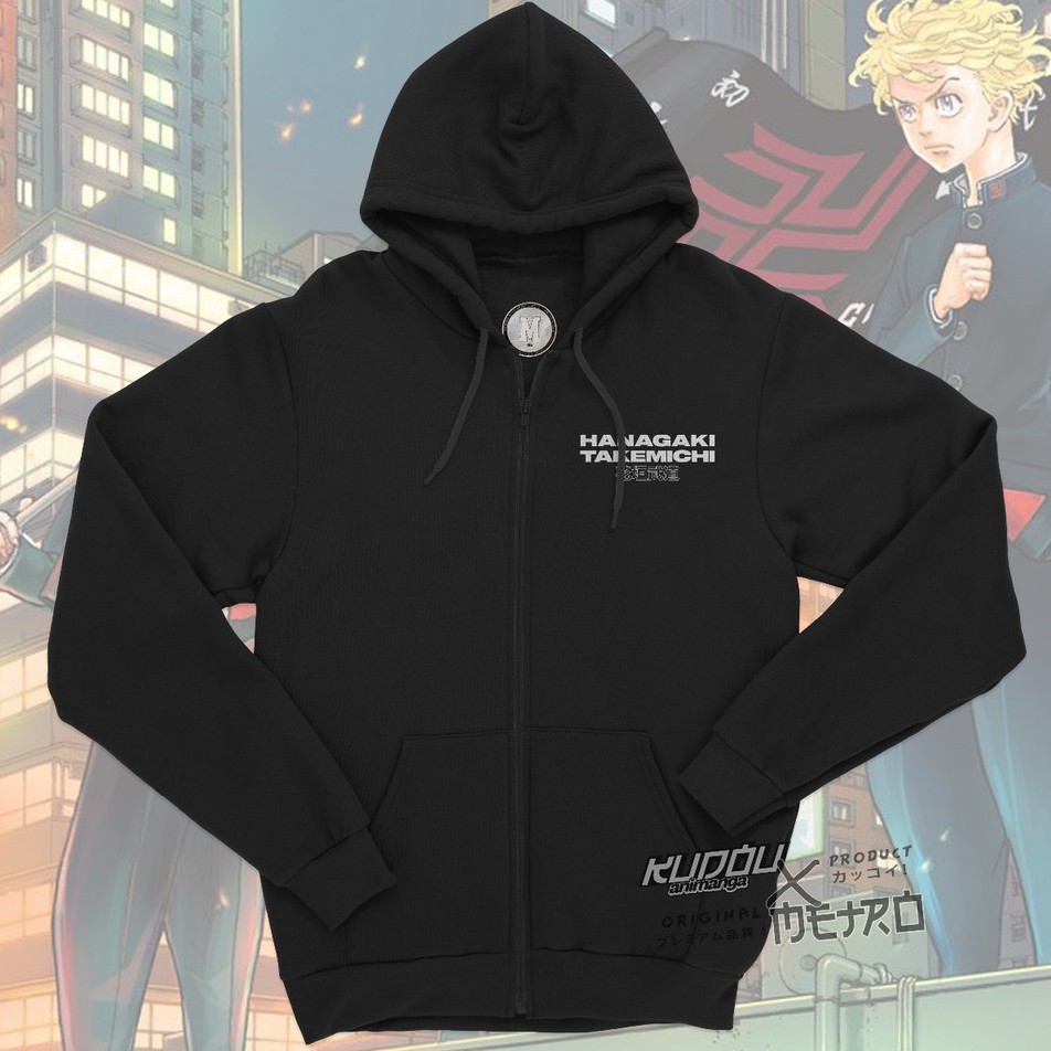 Jaket Hanagaki Takemichi Anime Tokyo Revenger Manga Premium Unisex