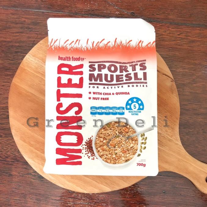 

Big Sale Monster Sports Muesli Cereal Sereal 700GRAM Big Sale