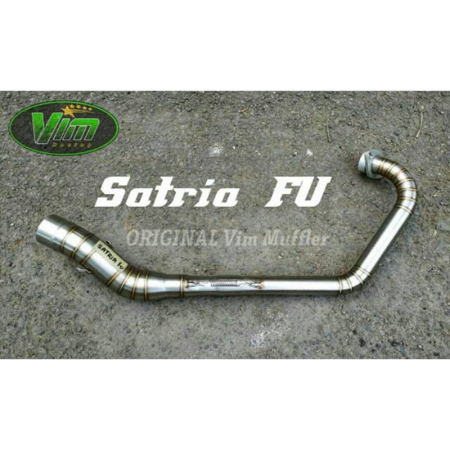 Leher knalpot fu. Header knalpot fu. Leher knalpot fu fullcacing. Knalpot fu stainles fullcacing