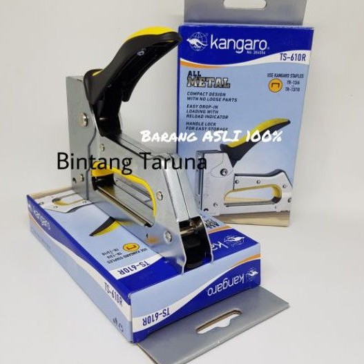 Kangaro Stapler TS-610R Staples Tembak KANGARO TS-610R Steples Kangaro TS610R ASLI