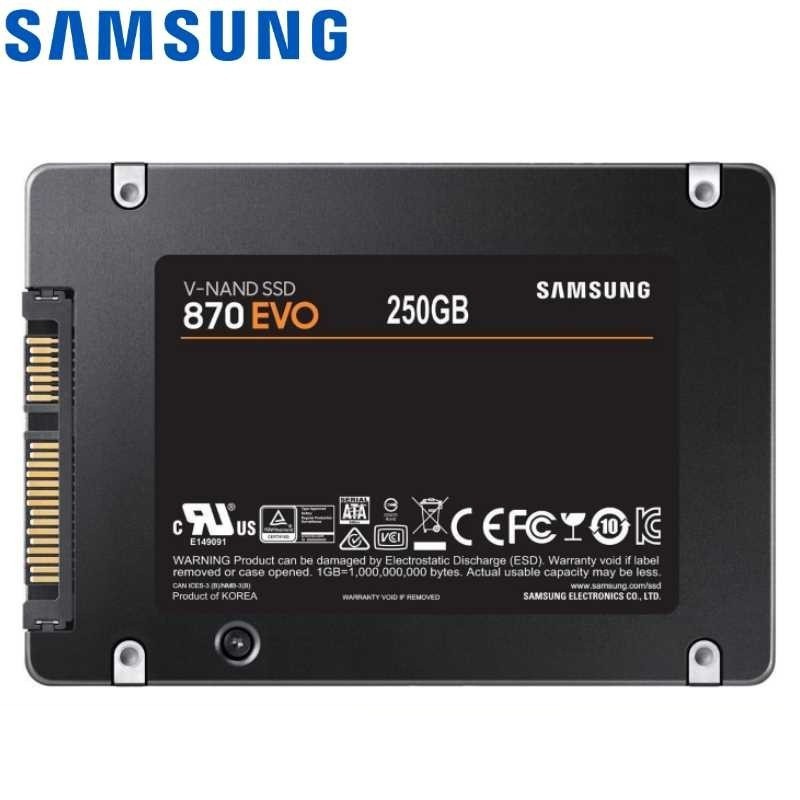 Samsung SSD 870 EVO 250GB l 500GB SATA