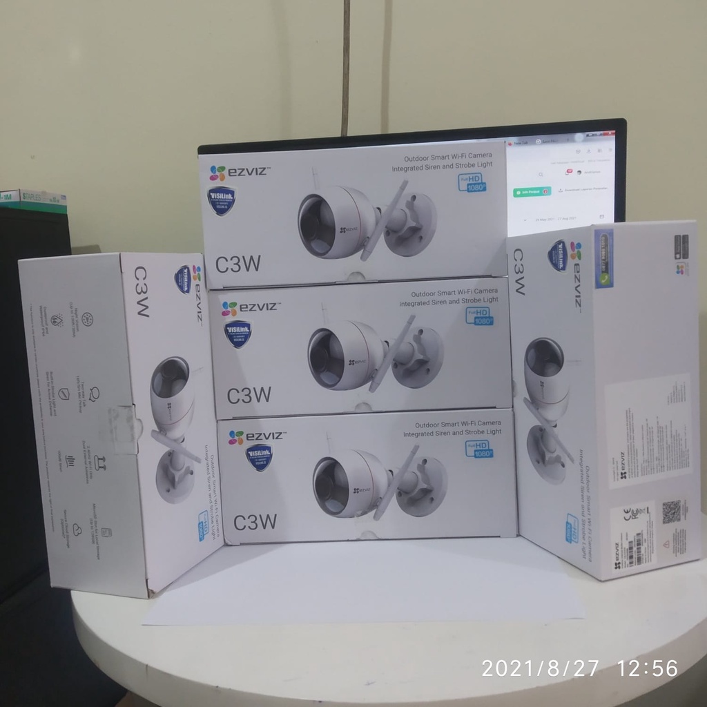 Ezviz Husky Air C3W 1080P Outdoor Wi-Fi Camera Garansi Resmi