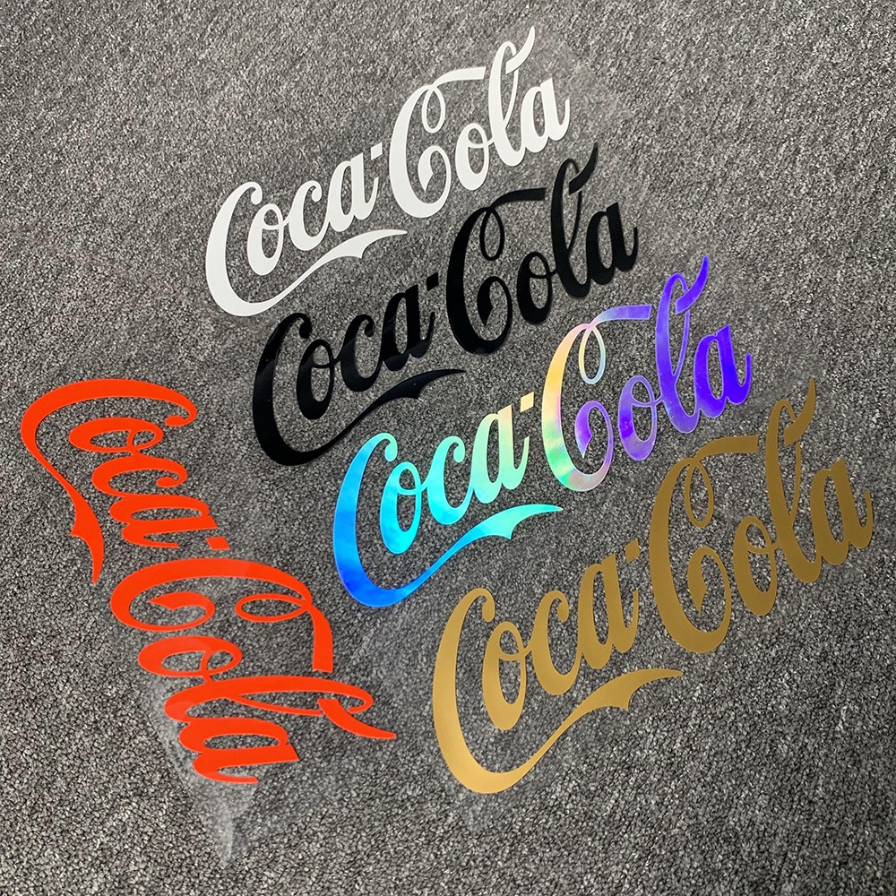 Coca-cola Logo Kreatif Mobil/Motor Hias Reflektif Stiker Universal Kendaraan Listrik Modifikasi Decal