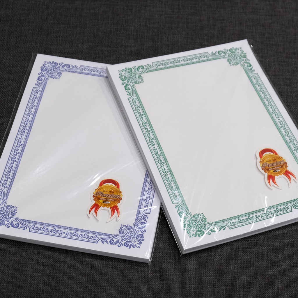 

RB Blanko / Kertas Piagam / Sertifikat A4 Simpaty High Quality Isi 50