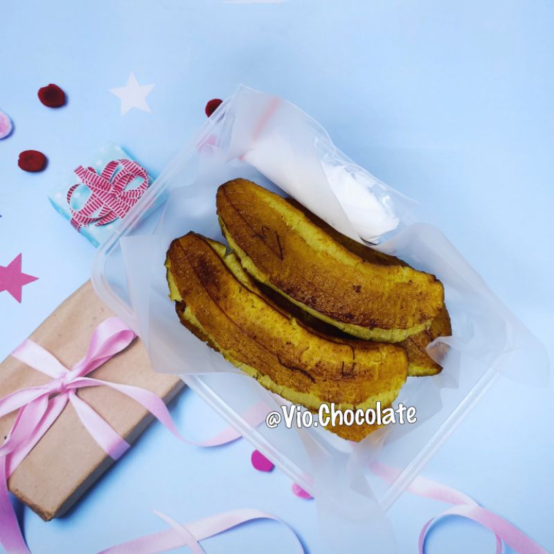 

pisang penyet/ jajan pasar/ pisang goreng/ pisang enak