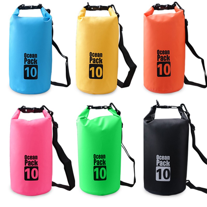 OCEAN PACK 10 L - Tas Anti Air - Waterproof Dry Bag - Travel Selempang . BGB-54