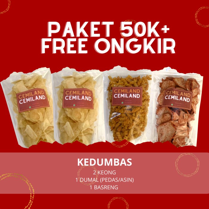 

⭐ COD ⭐ Snack murah FREE ONGKIR(Keripik,Basreng/Baso Goreng,Makaroni Spiral - Dumal Asin