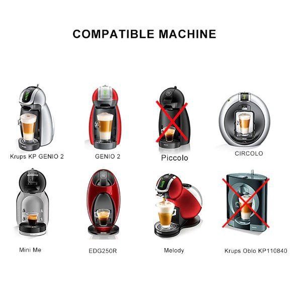 Icafilas Dolce Gusto Adaptor Adapter Nesspresso For Dolce Gusto