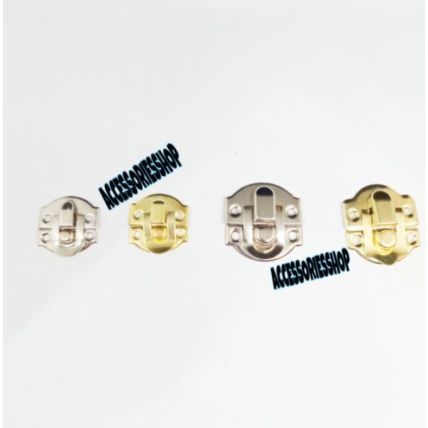 Kunci pengait box kunci kotak perhiasan - 1pcs