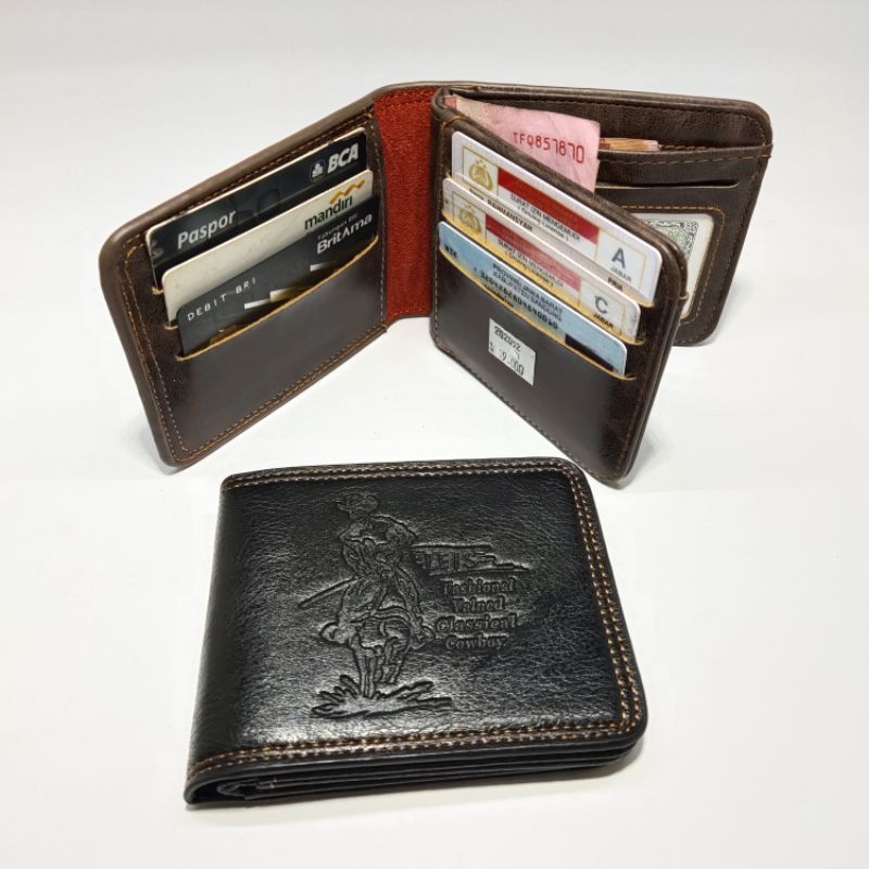 Dompet dompet pria dompet kulit pria dompet lipat dompet laki laki dompet distro