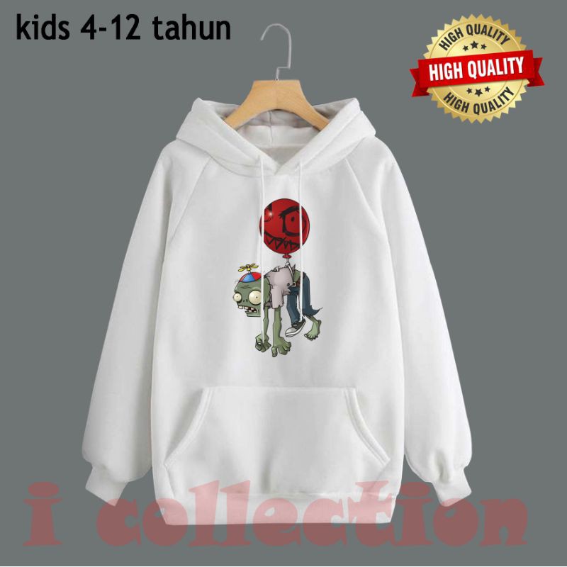 sweater hoodie anak planet zombie