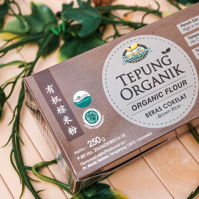 

Gcem Tepung Beras Cokelat Organik (Bionic Farm) - 250G 76Sm