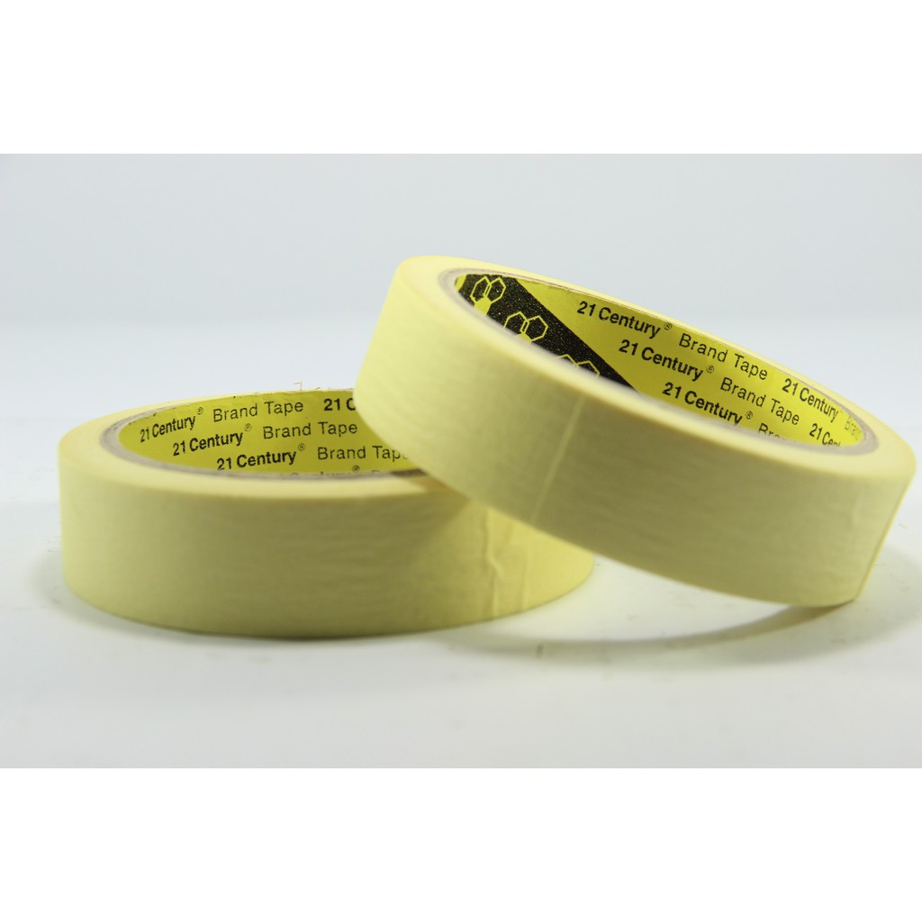 MASKING TAPE KUNING CENTURY / LUXKING 24mm x 19M