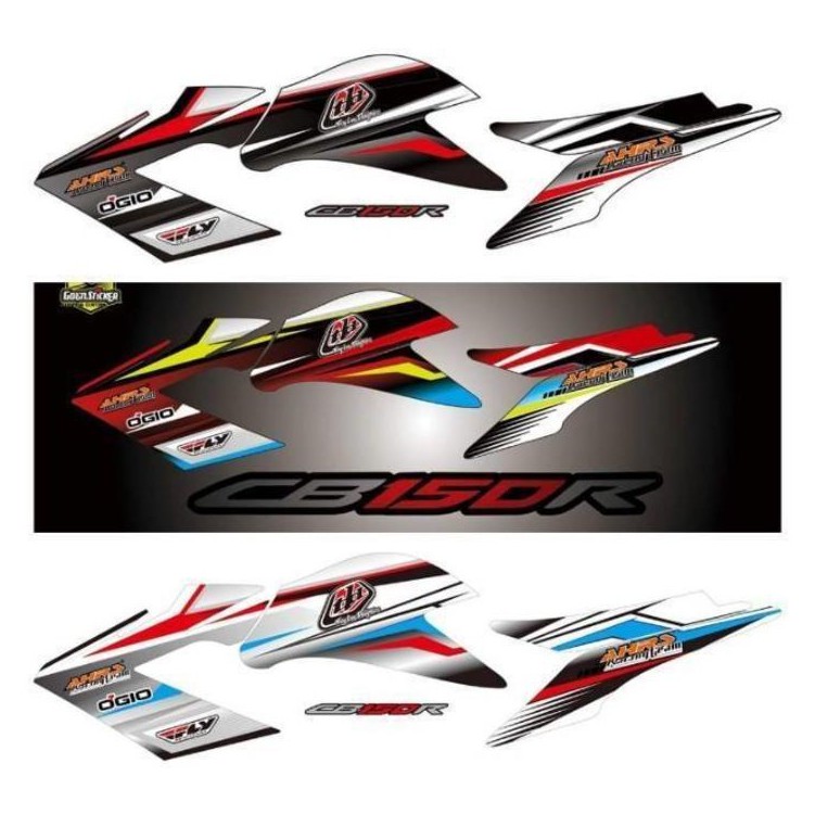 STRIPING MOTOR STIKER CB150R LAMA CB 150 R OLD  decal motor semi full body