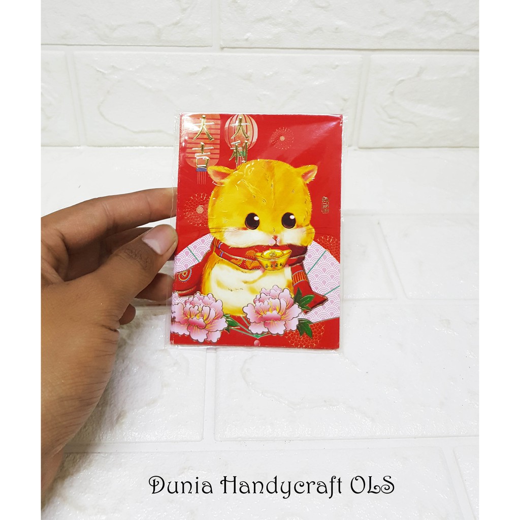 Angpao Sedang Tikus Emas Chinese Imlek Tahun Baru Angpao