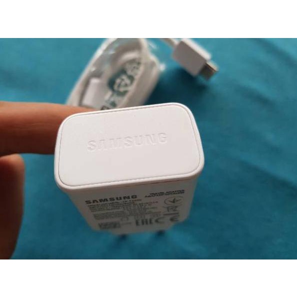 New! Charger Samsung Copotan S10 Plus M20 M30S A50 A50S Type C FAST CHARGING Original Bawaan Hp. 100