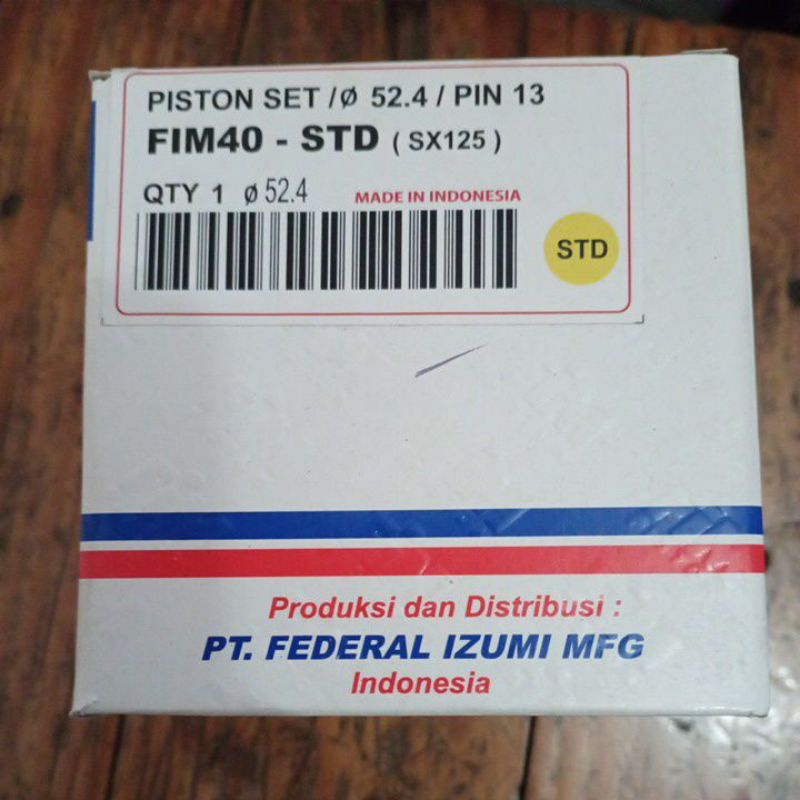 piston karisma/suprax 125 FIM