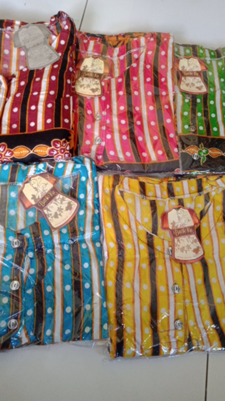 Longdress Busui Kancing Depan / Longdress Bahan Halus Tidak Nerawang / Gamis Batik / Longdress Batik