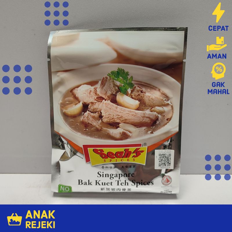 

Seah's Singapore Bak Kut Teh Spices 32g- Bumbu Bakut Teh Bak Kuet Seah