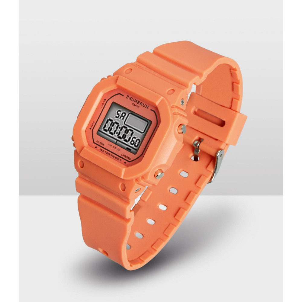 JAM TANGAN WANITA LOU PEACH WATCH BJT071P1 ORIGINAL BRUNBRUN PARIS