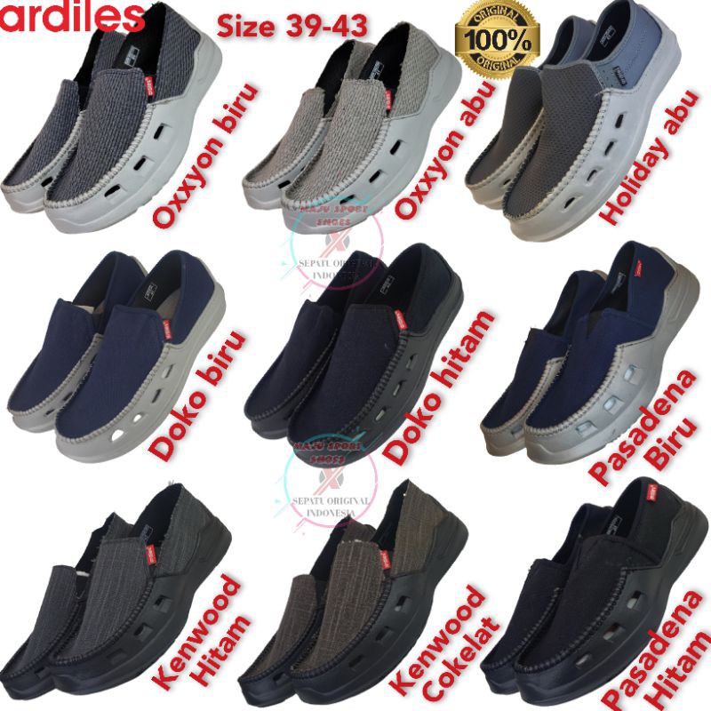 ARDILES OXXYON - SEPATU SLIP ON ARDILES PRIA ORIGINAL - SEPATU ARDILES KARUNG