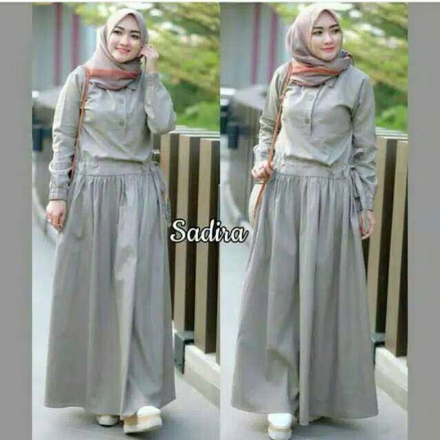 BAJU MUSLIM WANITA GAMIS SYARI PESTA MEWAH