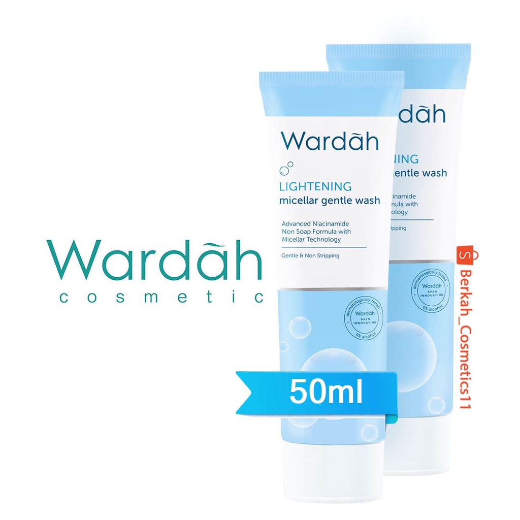 Wardah Lightening Micellar Gentle Wash 50ml