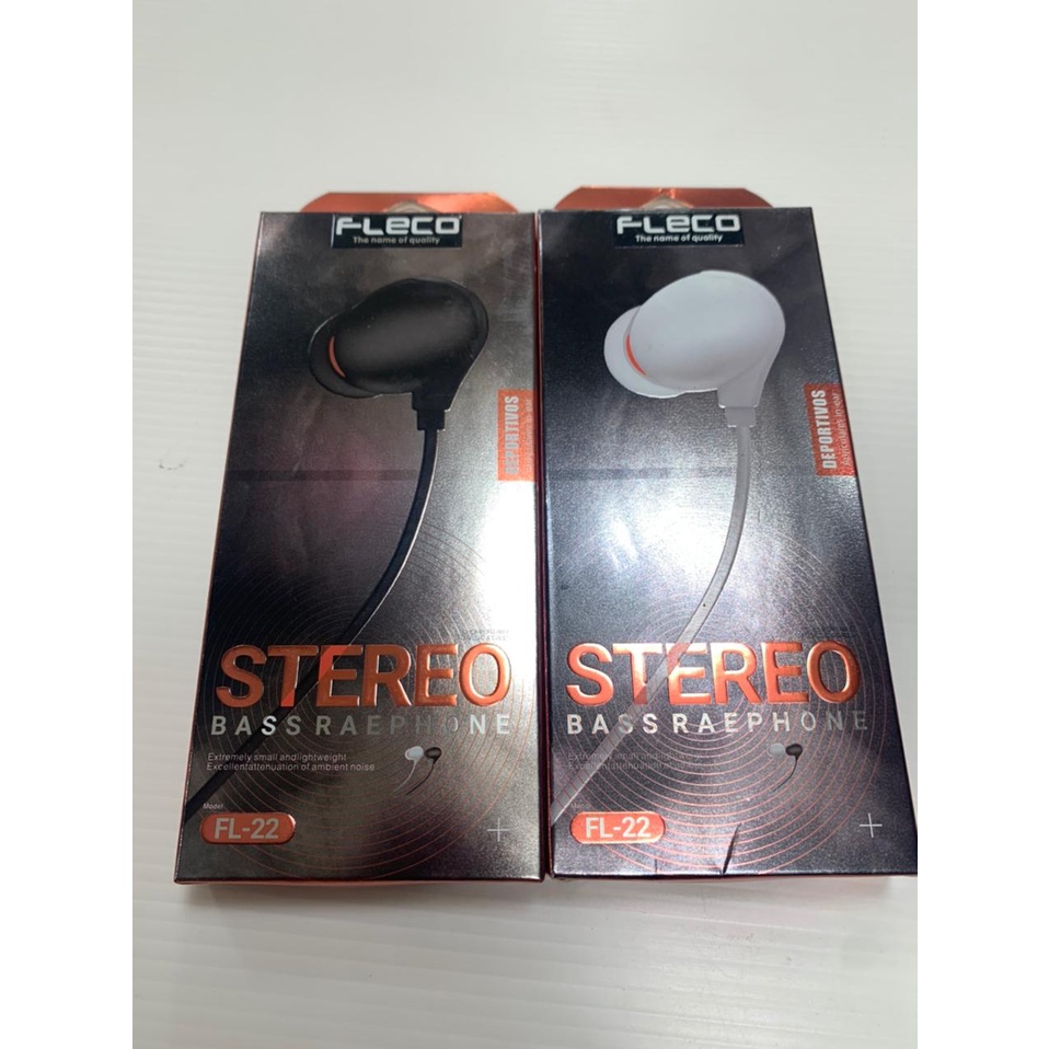 HANDSFREE FLECO FL22 / FL23 STEREO BASS EARPHONE HEADSET