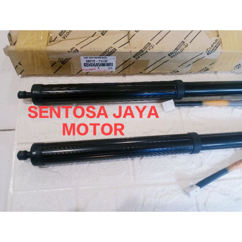 SHOCK BAGASI ELECTRIC TOYOTA FORTUNER VRZ SRZ ASLI ORIGINAL 1SET 2PC