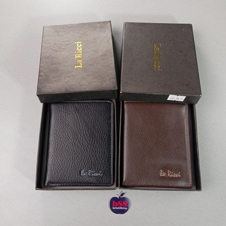 Dompet Kulit Asli Pria Lipat Berdiri 100% Kulit Asli LR22-96