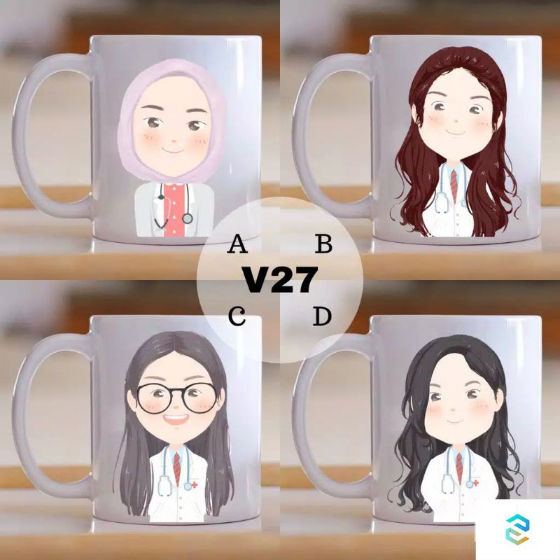 Mug Custom Unik Lucu AVATAR-V27