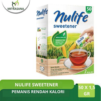 

Nulife Sweetener 50 Sachet