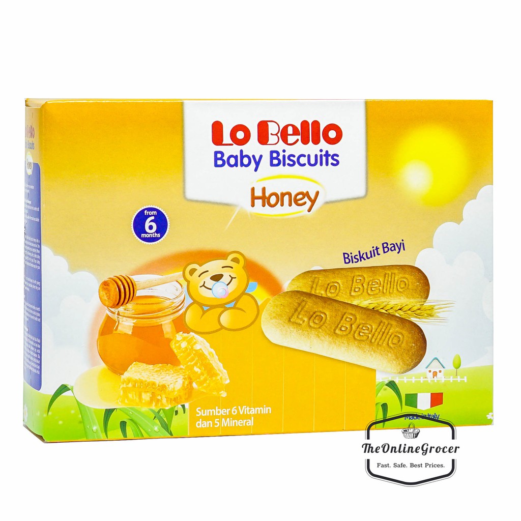 Lo Bello Biscuit Bayi/Makanan Bayi 200gr