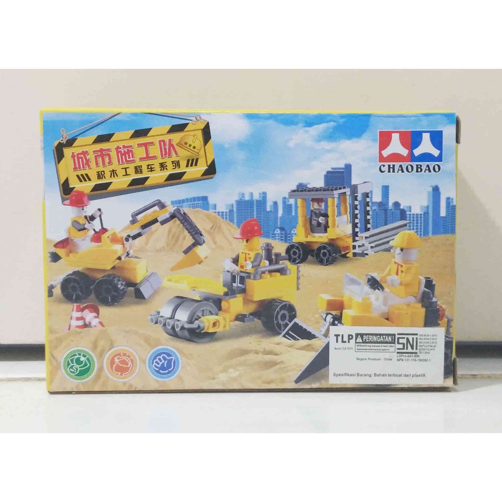 Mainan anak Lego City Build Brick Bulldozer 2017