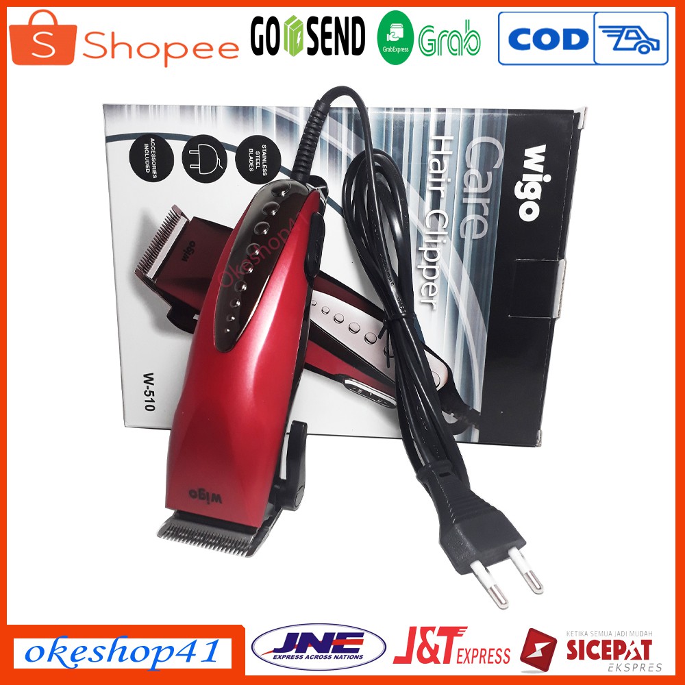 Wigo W-510 Alat Cukur Rambut Hair Clipper Elektrik