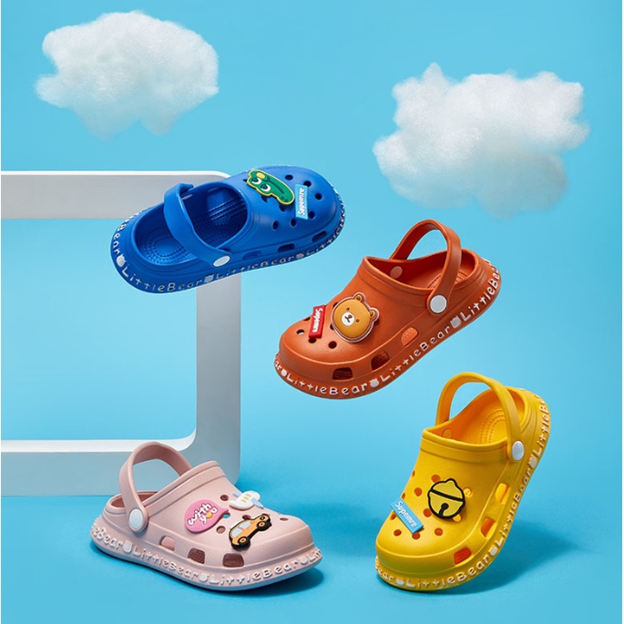 Sandal Slop Anak Laki-laki Perempuan Lucu EVA Import Anti Slip SA003