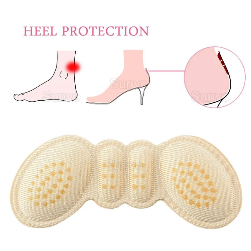 PRF BANTALAN PELINDUNG TUMIT ANTI LECET BANTALAN SEPATU KEBESARAN INSOLE WOMEN