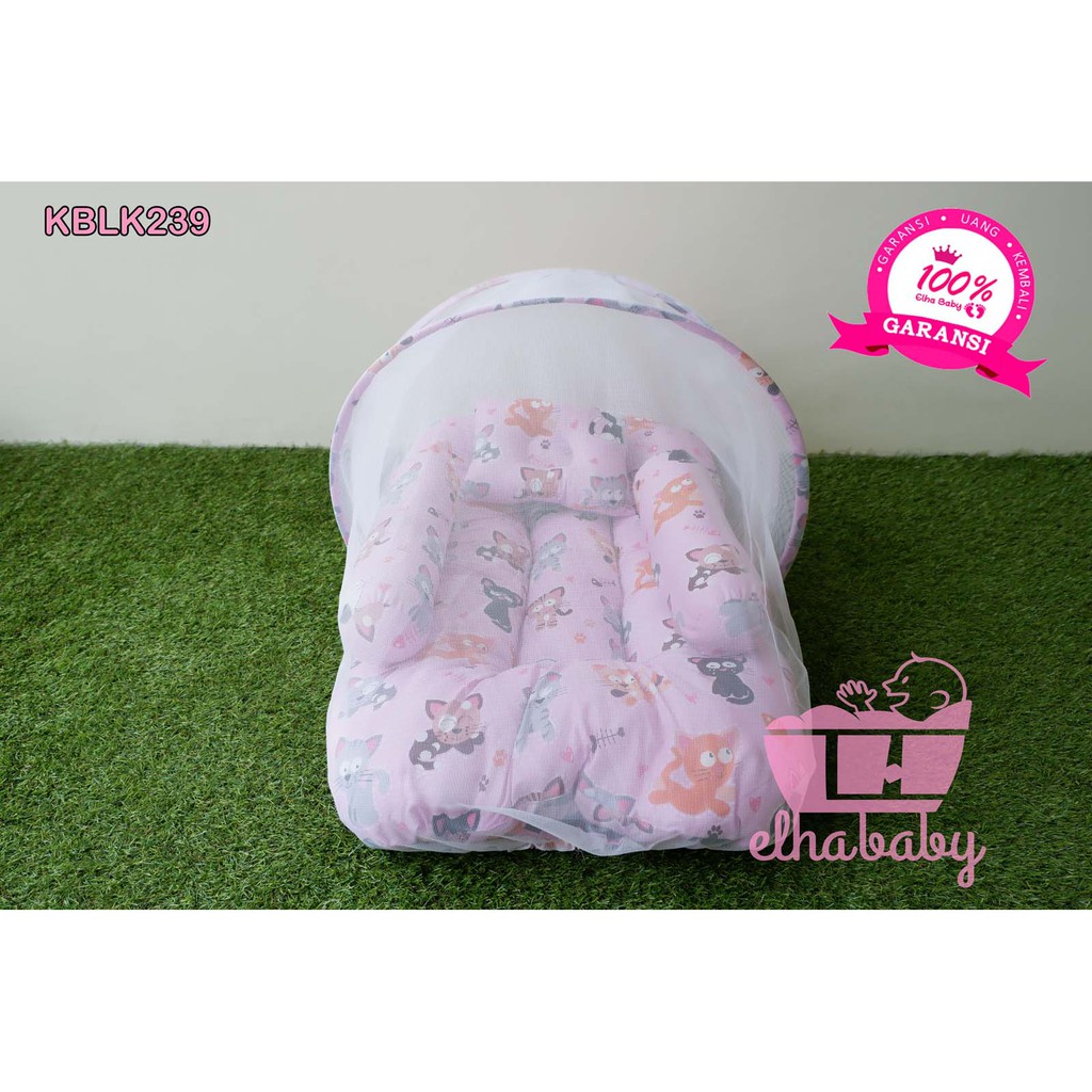 Kasur Bayi lipat berkelambu/Tempat tidur bayi babybess / KASUR/ babybess / KASUR LIPAT /kelambu 146