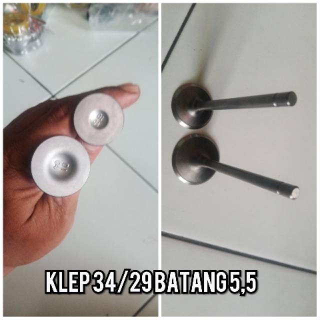 Klep 34 29 batang 5.5 jaguar