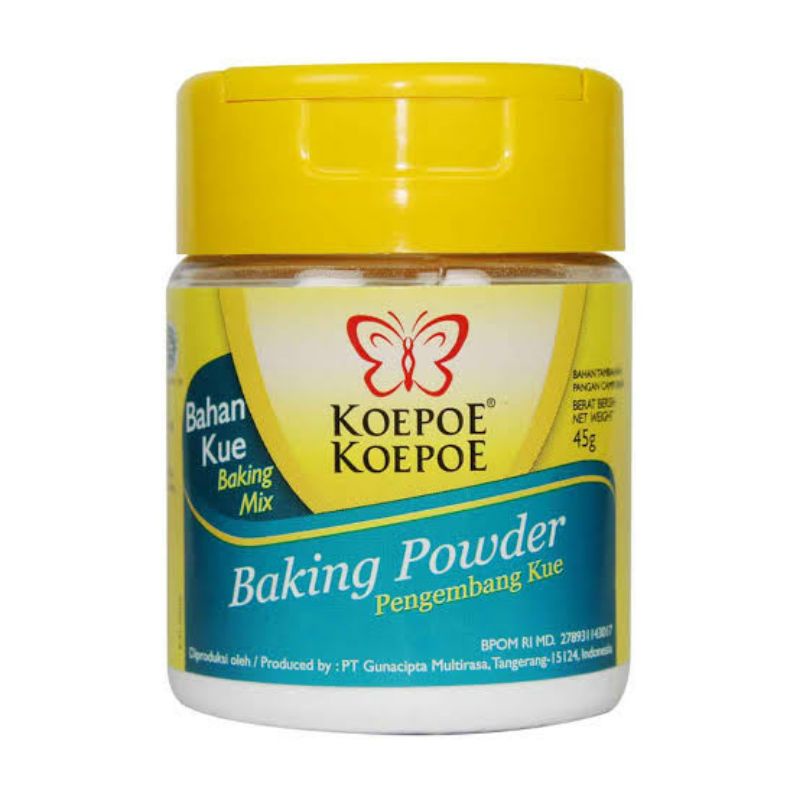 

Koepoe koepoe baking powder 45gr