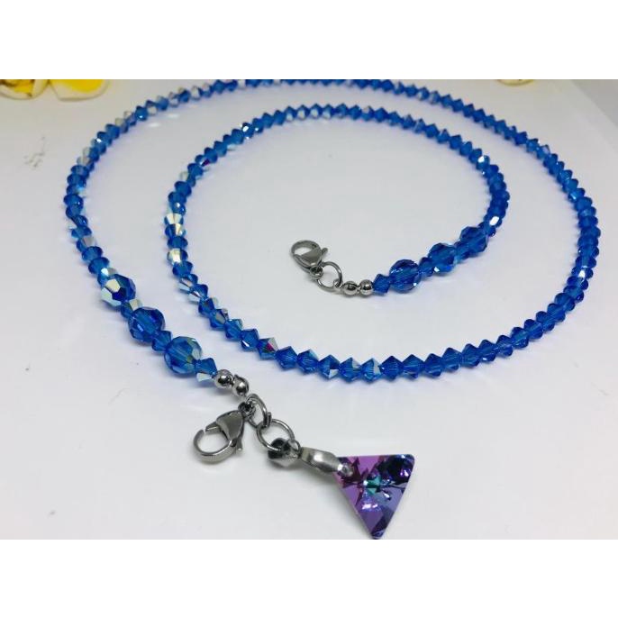 

Office & Stationery | Document Organizer | Tali Strap Gantungan Lanyard Kalung Masker Swarovski Ori | Best Seller