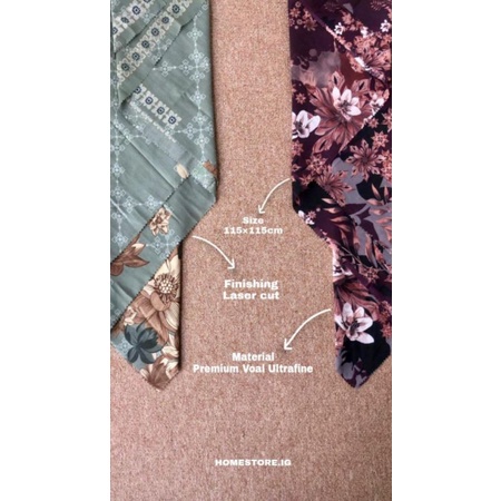 HIJAB MOTIF / HIJAB VOAL / FLOWY HIJAB / PREMIUM HIJAB