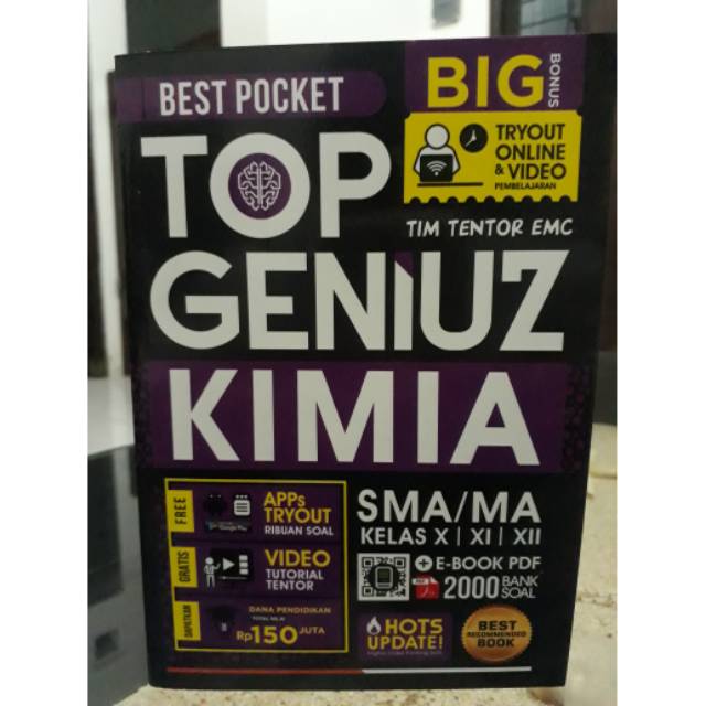 BEST POCKET TOP GENIUS KIMIA SMA/MA