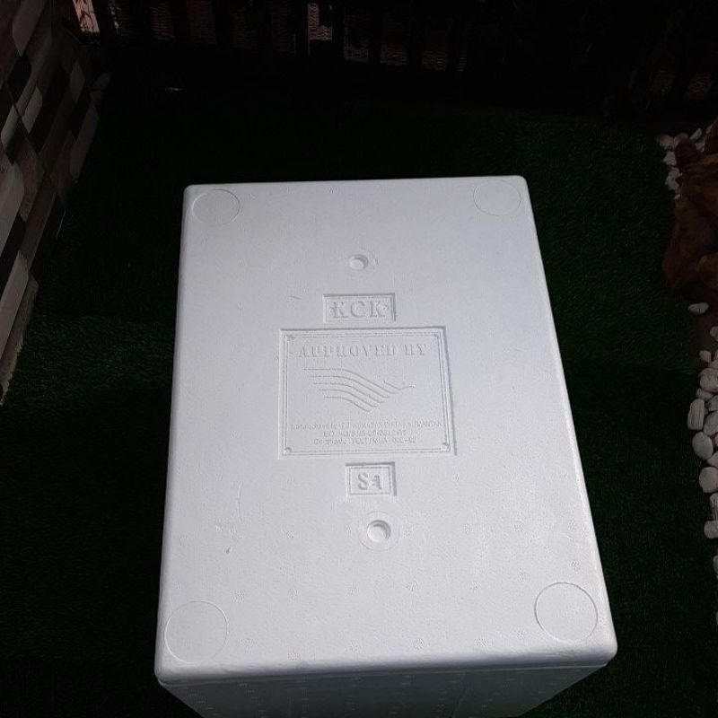 STYROFOAM BOX GARUDA 30kg BOX IKAN, BOX FROZZENFOOD, KOTAK GABUS RESMI DAN TEB BANGET