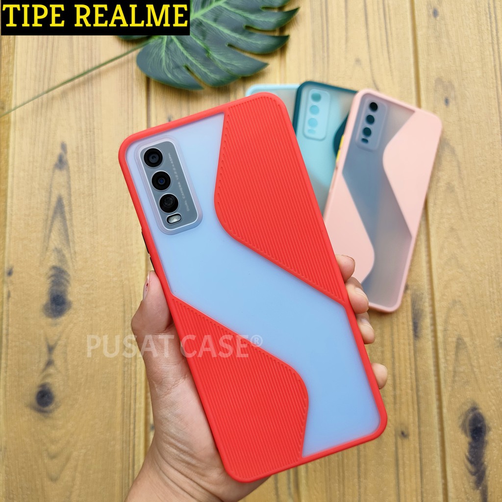 Casing Handphone Realme C15 C11 C3 Realme 51 C2 Realme 6 Fashion Color