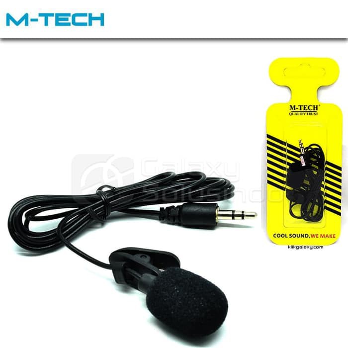 M Tech 02 Microphone jepit