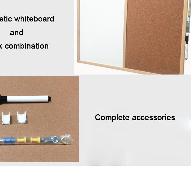 

04J» Message board Background Boardsend sticker cork message board Decorative Board With Frame Cork Board Trend