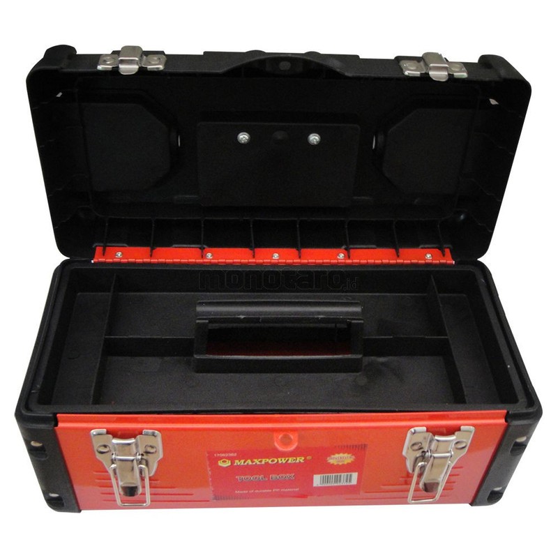 Jual Maxpower Tool Box 450 x 240 x 200mm Shopee Indonesia