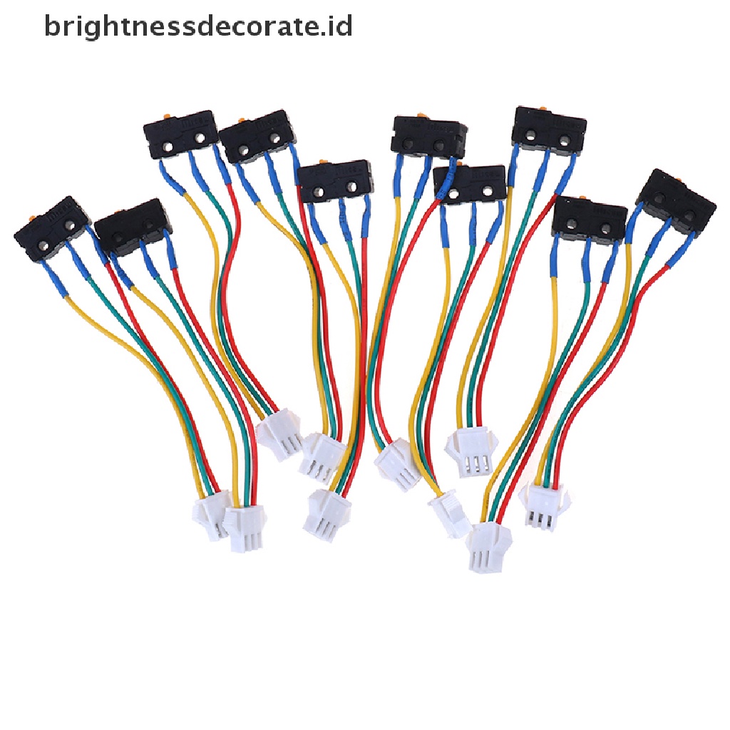 10 Pcs Micro Switch Kontrol On-off Gas Water Heater Tiga Kabel