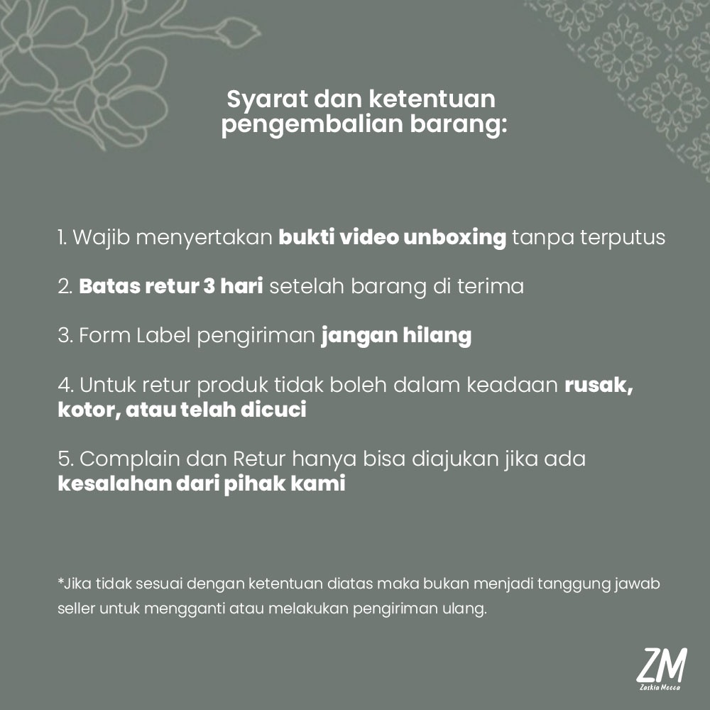 Clearance Sale - ZM Zaskia Mecca - Minda Blue Tunik - Jelita Indonesia - Edisi Derawan